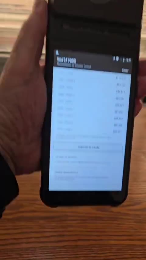 App móvil POS
